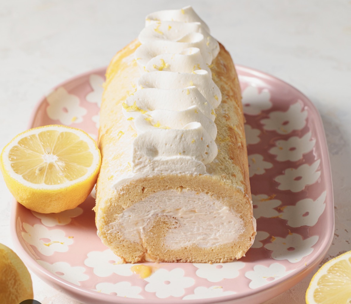 Lemon Cake Roll