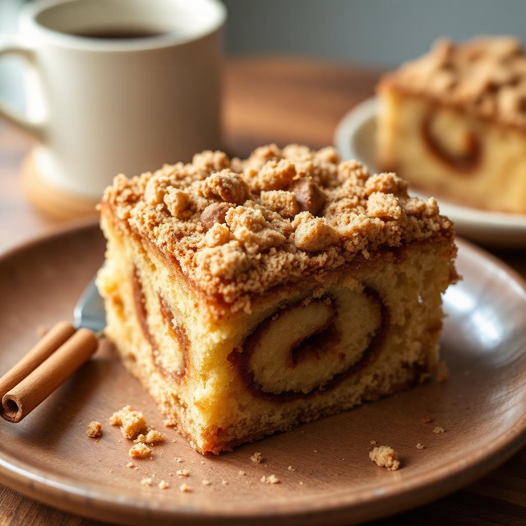 Cinnamon Crumble Cake